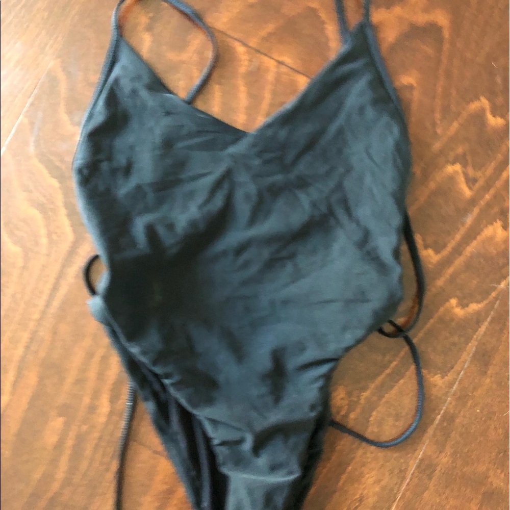Black one piece